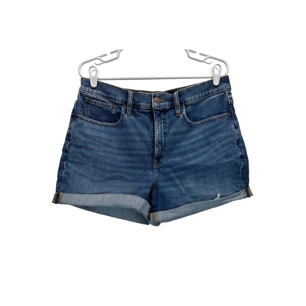 J. Crew Classic Denim Short Jean Shorts Roll Cuff 30